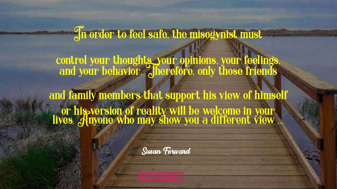 Control Your Thoughts quotes by Susan Forward