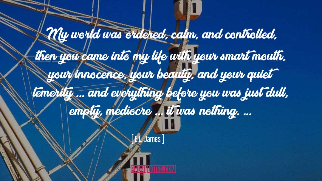 Controlled quotes by E.L. James