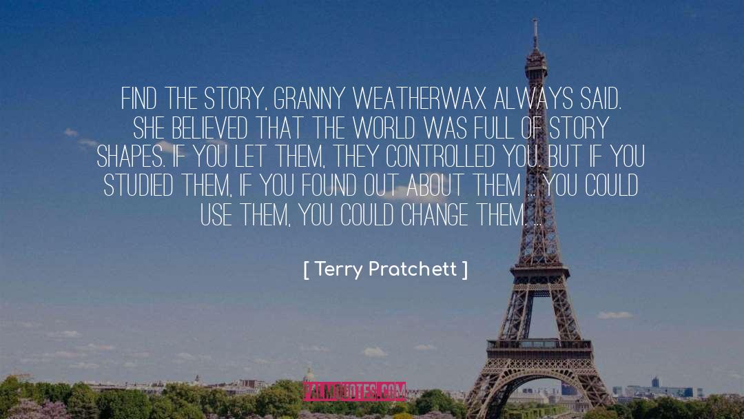Controlled quotes by Terry Pratchett