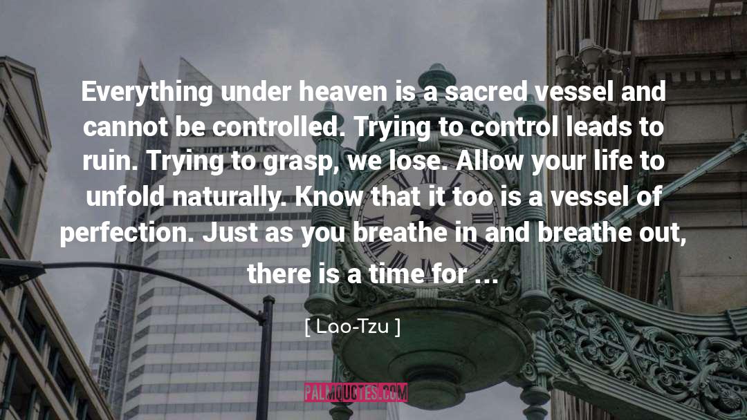 Controlled quotes by Lao-Tzu