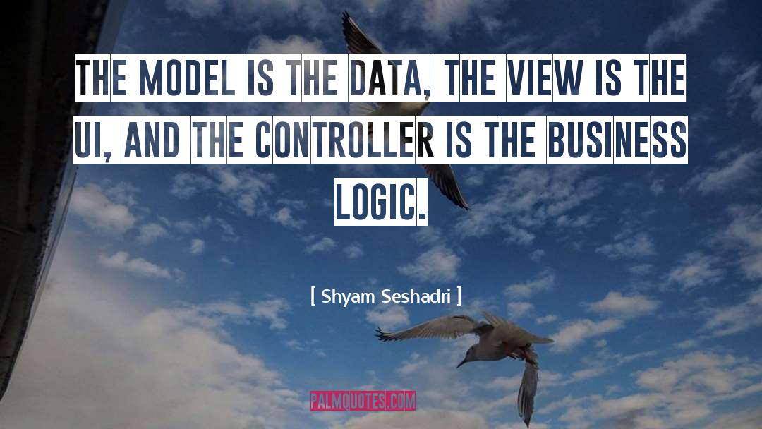 Controller quotes by Shyam Seshadri