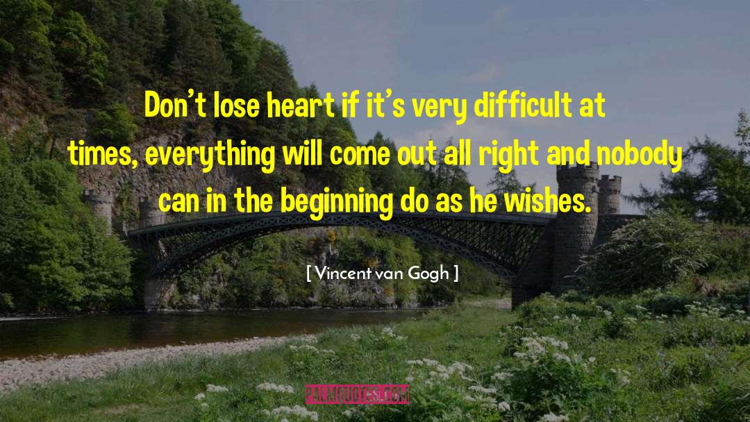 Controlling Everything quotes by Vincent Van Gogh