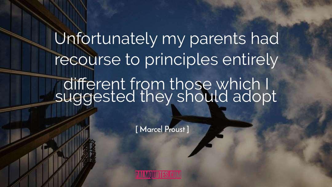 Controlling Parents quotes by Marcel Proust