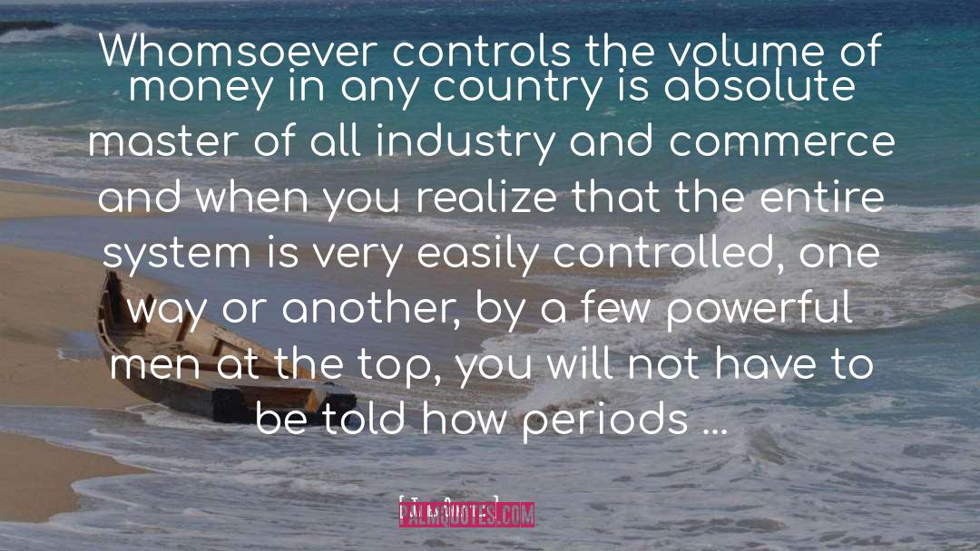 Controls quotes by James Garfield