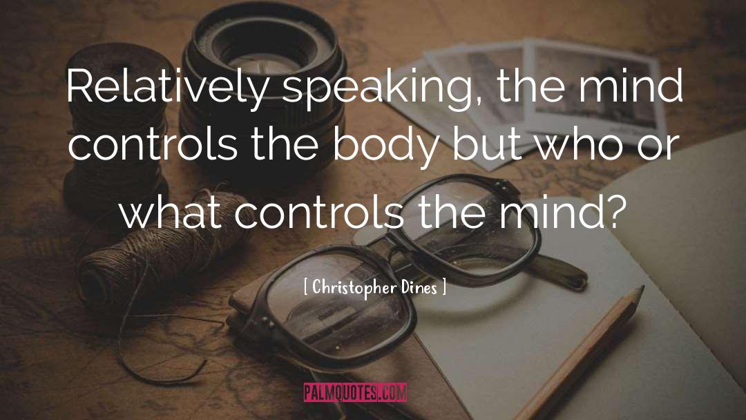 Controls quotes by Christopher Dines