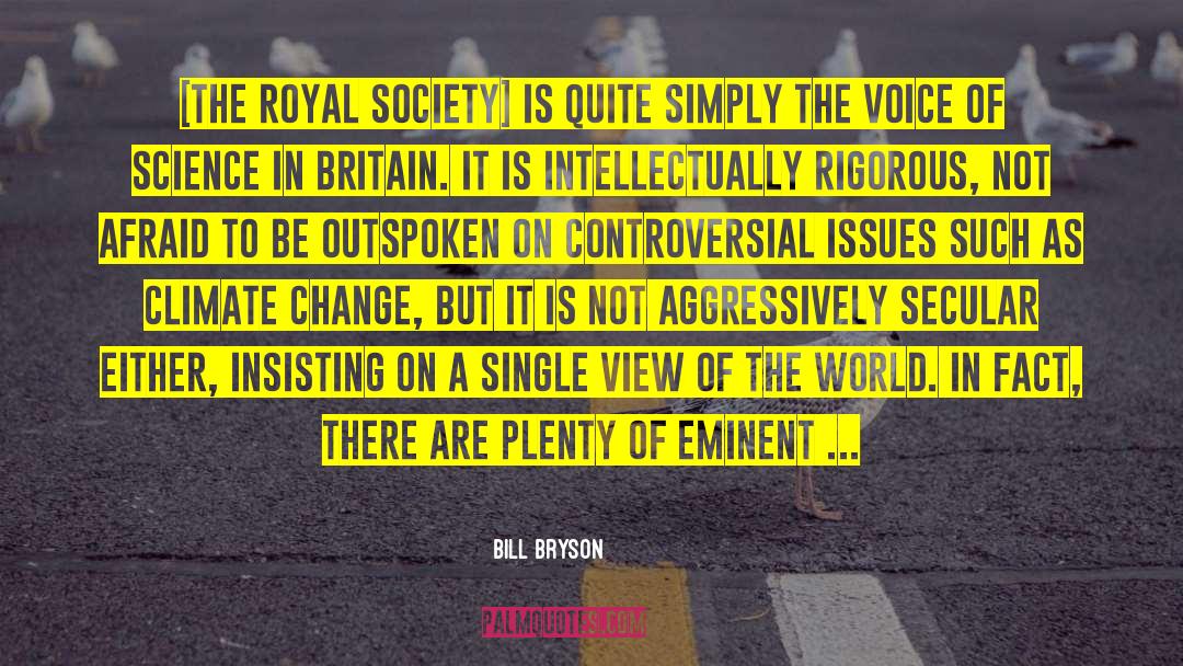 Controversial Issues quotes by Bill Bryson