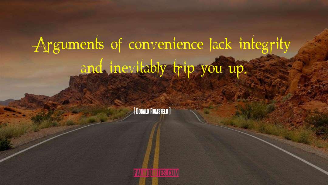 Convenience quotes by Donald Rumsfeld