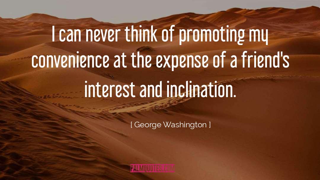 Convenience quotes by George Washington