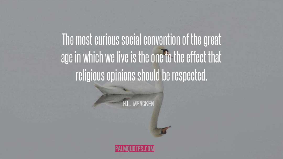Convention quotes by H.L. Mencken