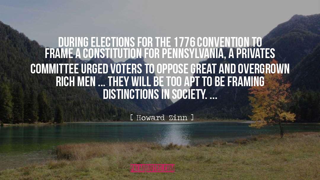 Convention quotes by Howard Zinn