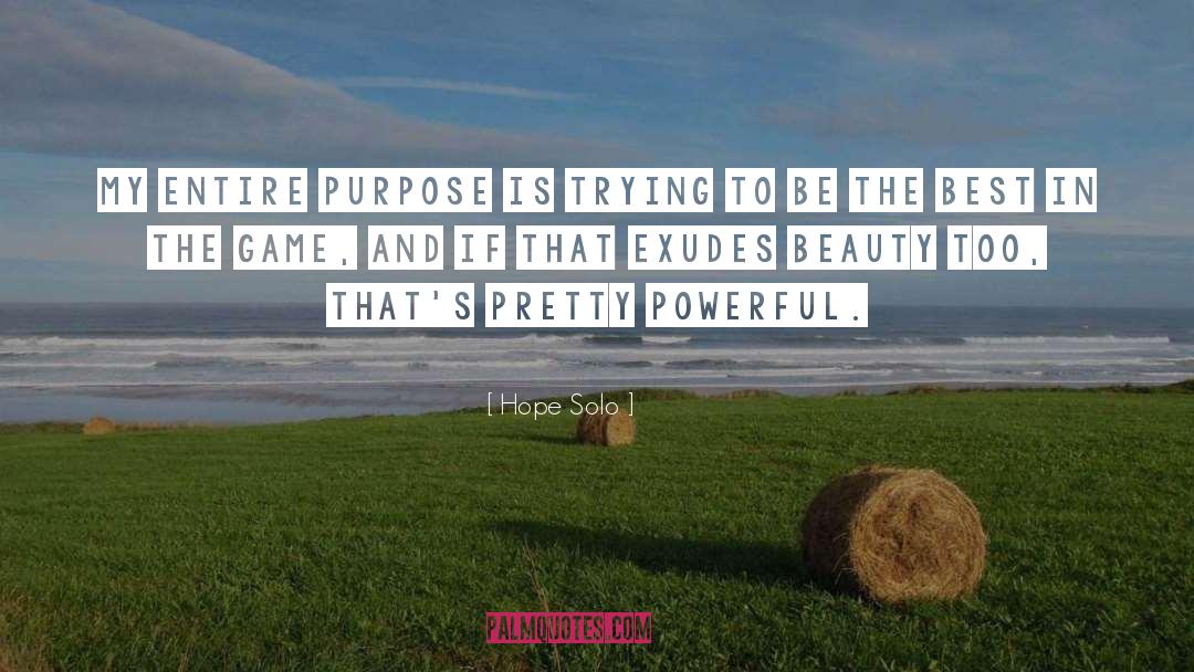 Conventional Beauty quotes by Hope Solo