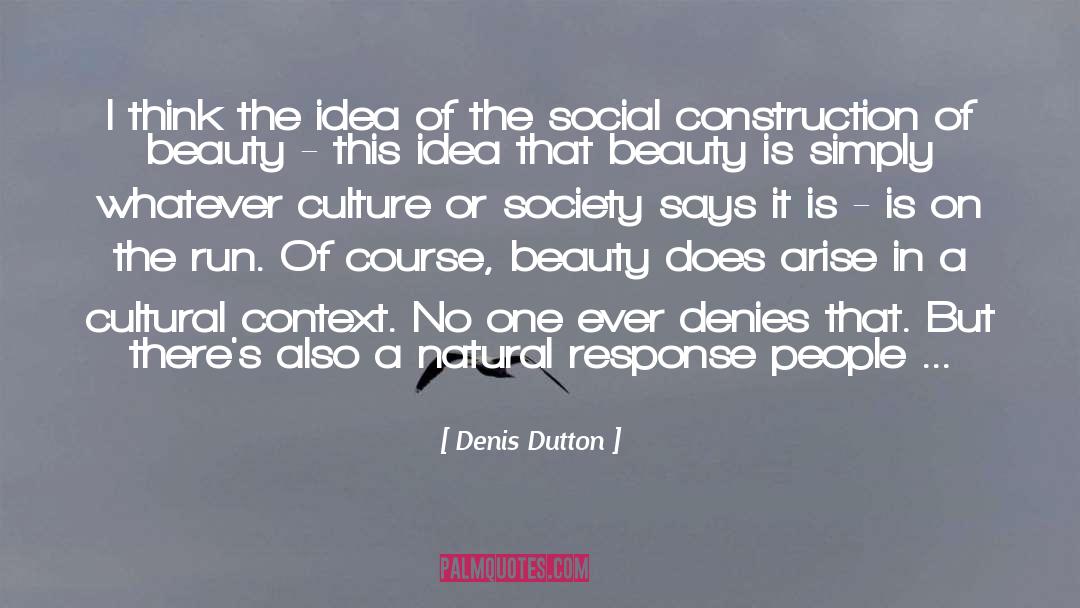 Conventional Beauty quotes by Denis Dutton