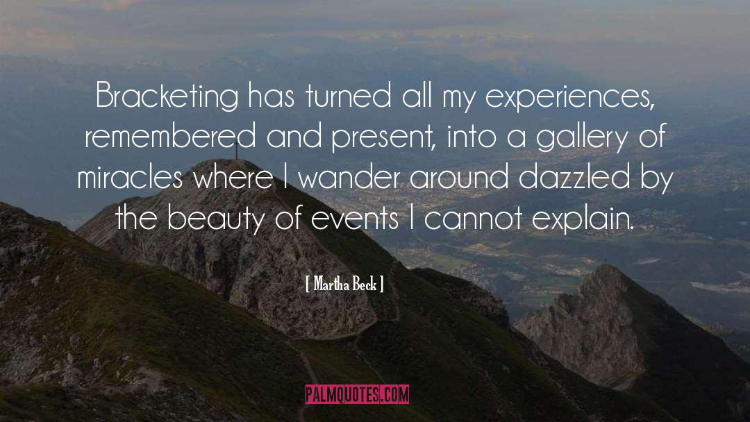 Conventional Beauty quotes by Martha Beck