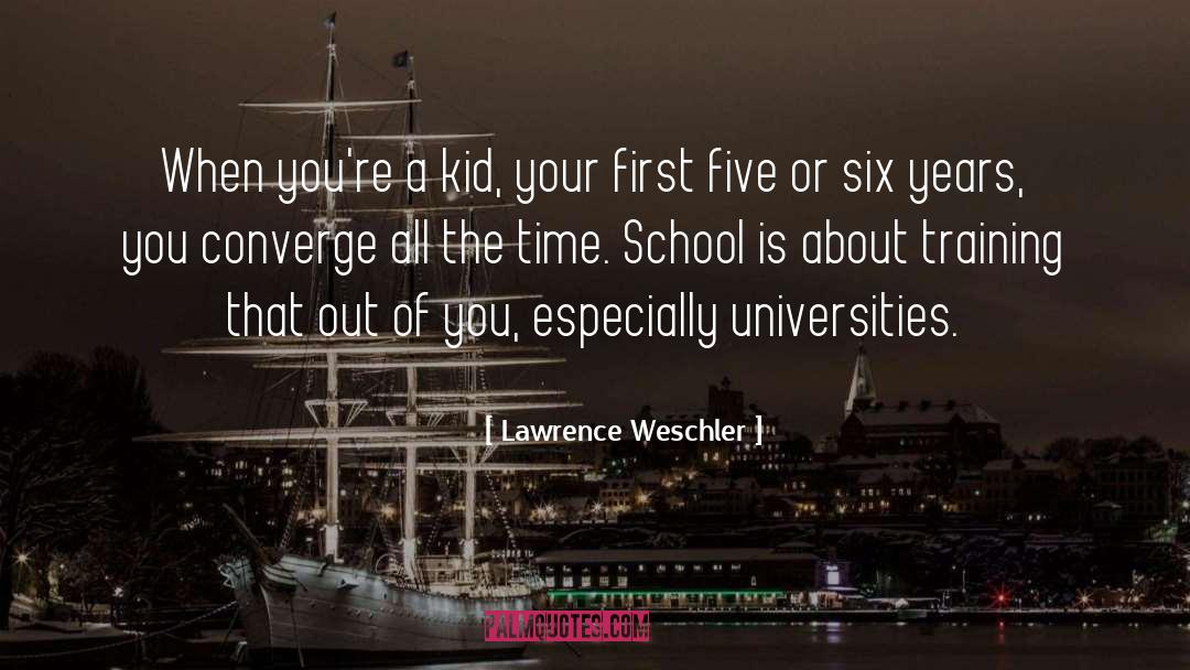 Converge quotes by Lawrence Weschler