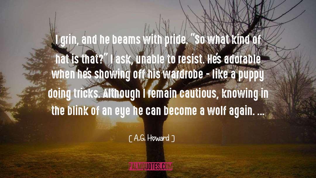 Conversation Starter quotes by A.G. Howard