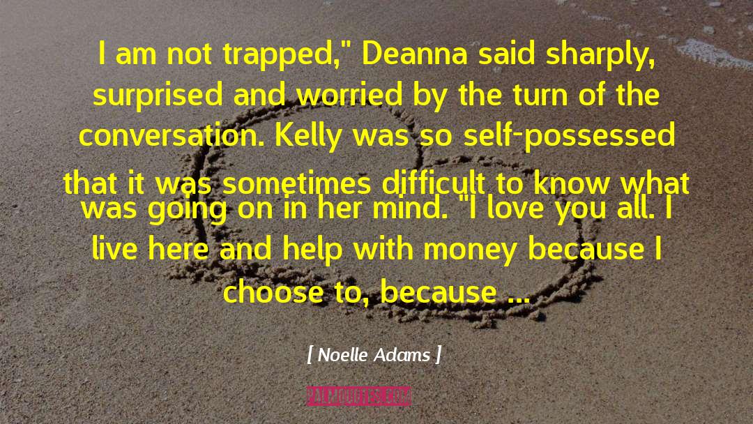 Conversation Starter quotes by Noelle Adams