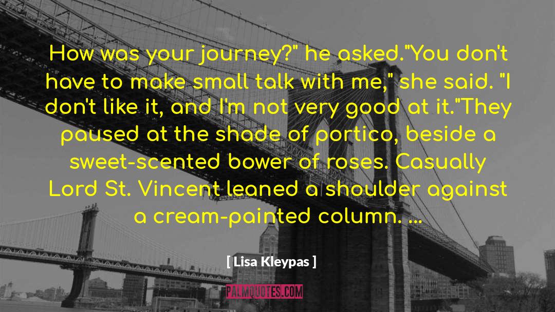 Conversation Starter quotes by Lisa Kleypas
