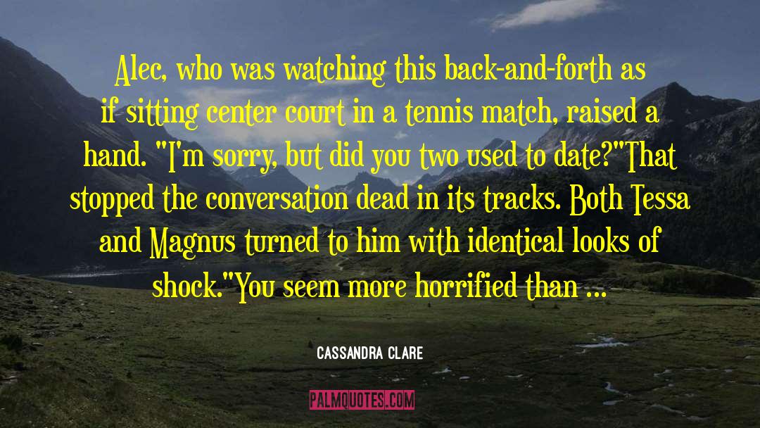Conversation Starters quotes by Cassandra Clare