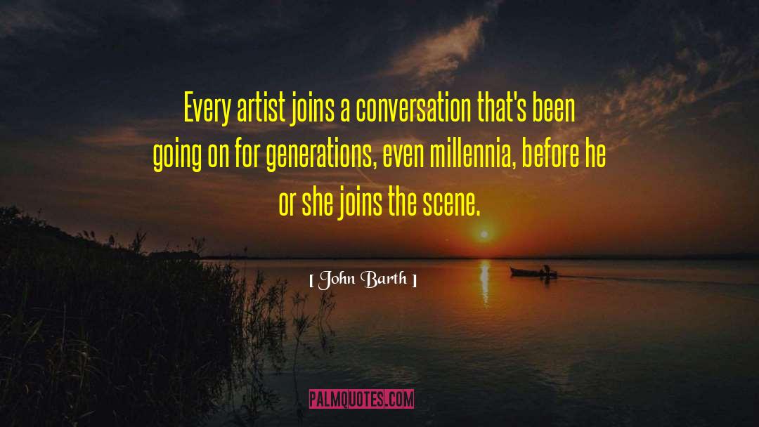 Conversation Topics quotes by John Barth