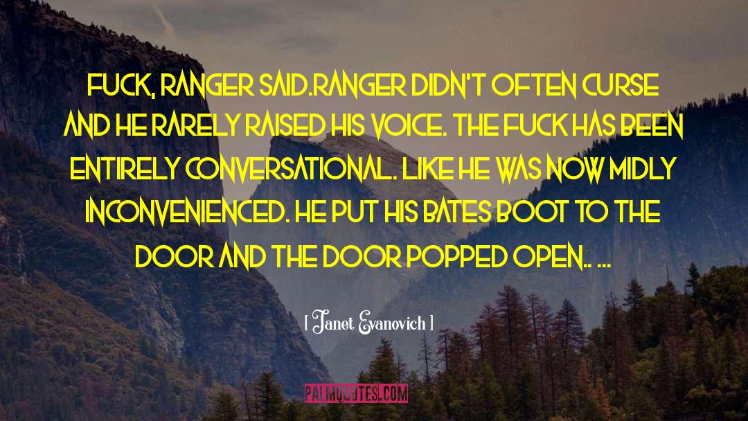 Conversational quotes by Janet Evanovich