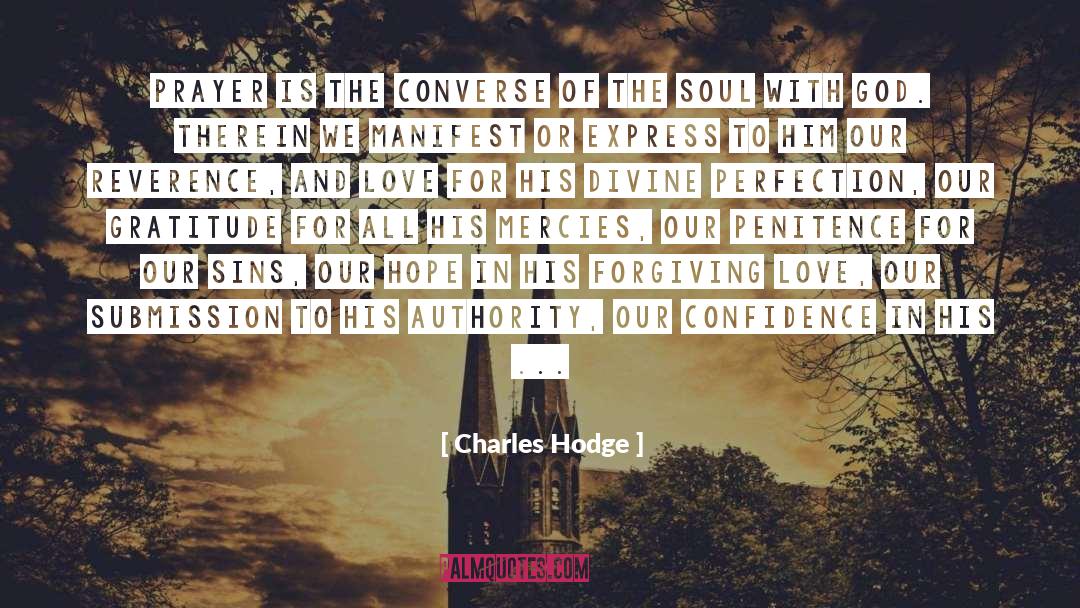 Converse quotes by Charles Hodge