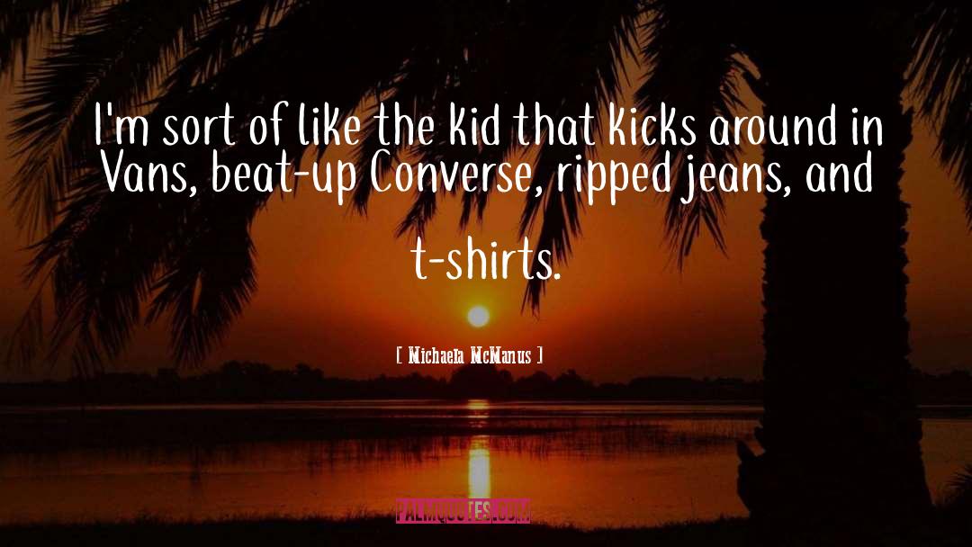 Converse quotes by Michaela McManus