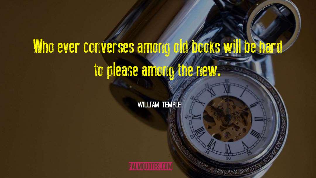 Converses quotes by William Temple