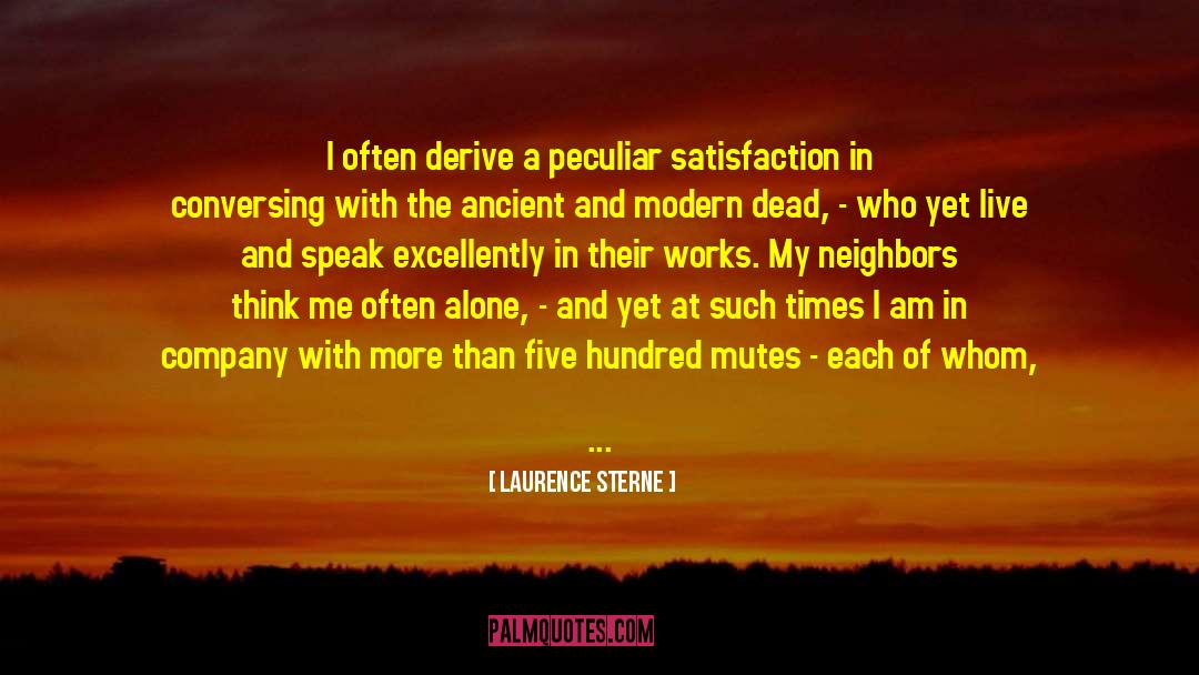 Conversing quotes by Laurence Sterne