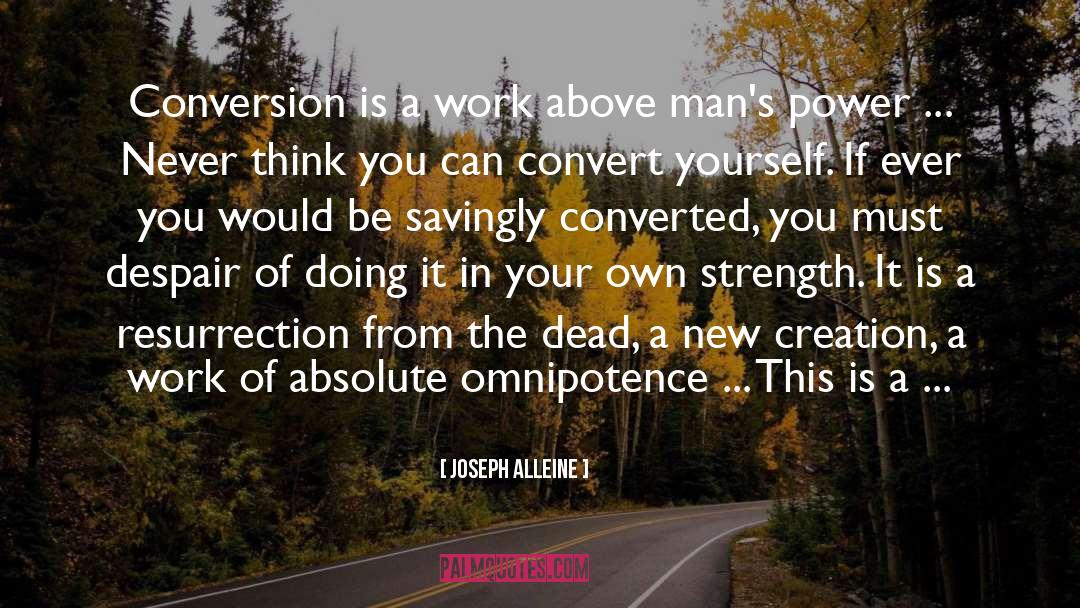 Conversion quotes by Joseph Alleine