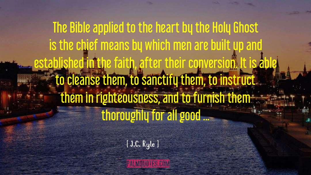 Conversion quotes by J.C. Ryle