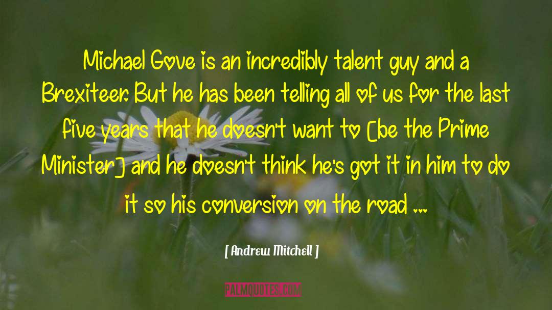 Conversion quotes by Andrew Mitchell