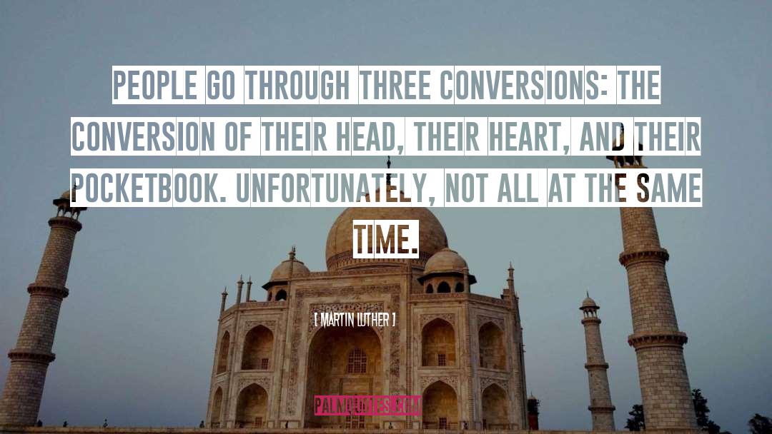 Conversions quotes by Martin Luther