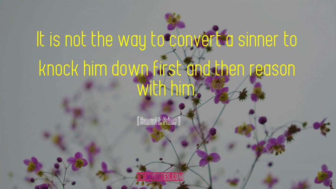 Convert quotes by Samuel I. Prime