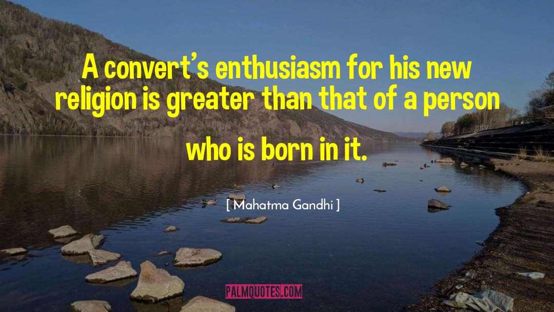 Converts quotes by Mahatma Gandhi