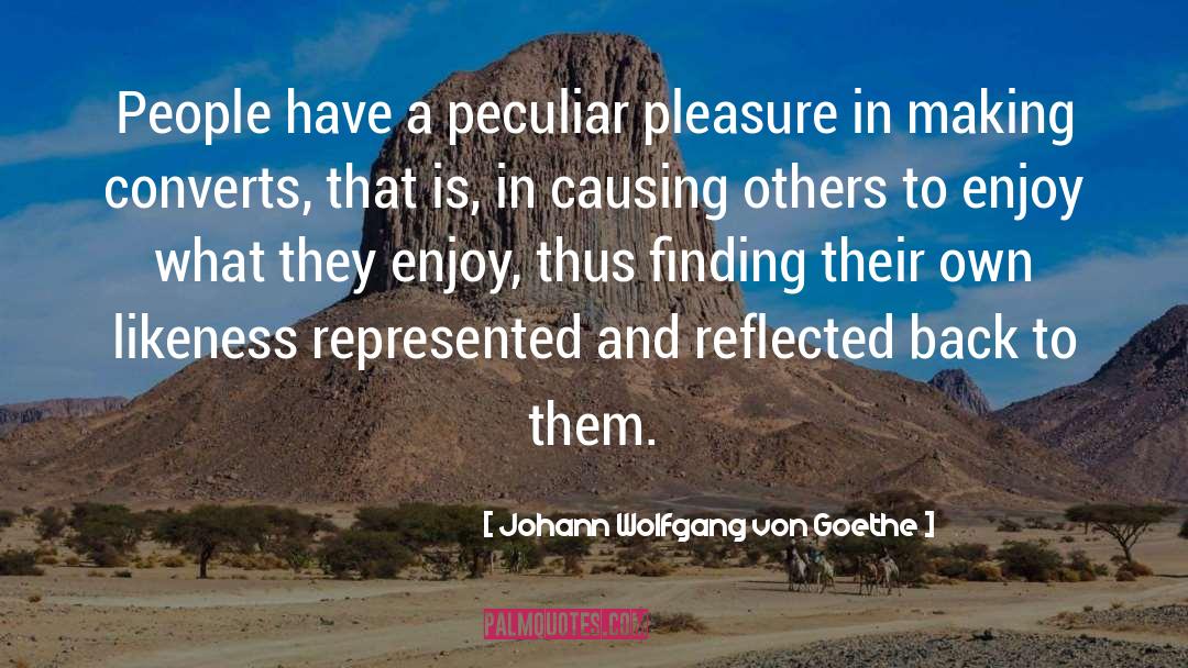 Converts quotes by Johann Wolfgang Von Goethe