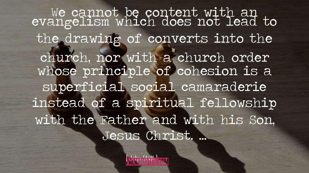 Converts quotes by John Stott