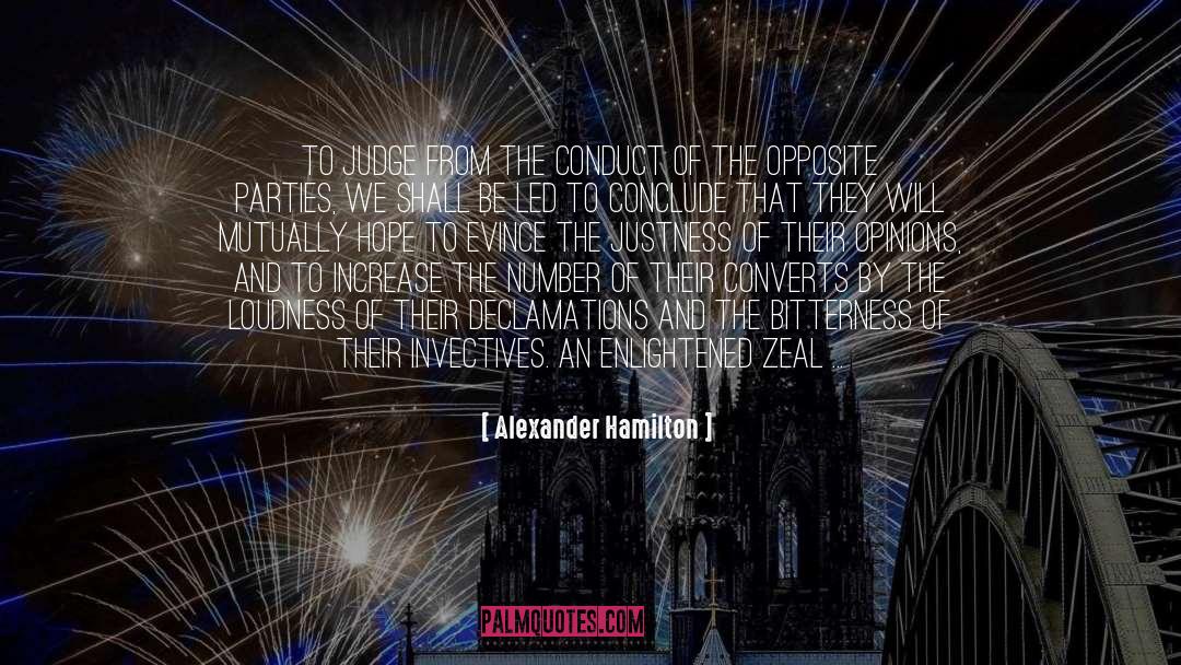 Converts quotes by Alexander Hamilton