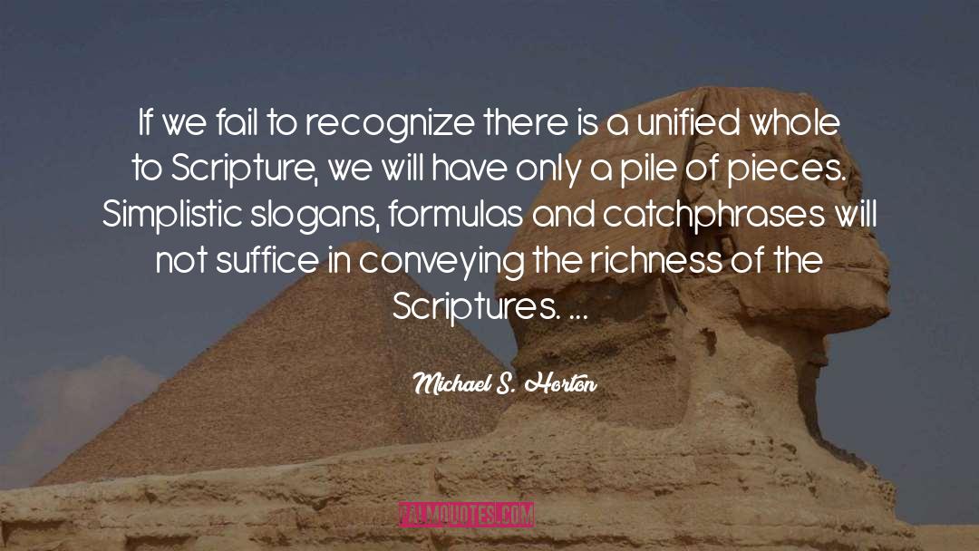 Conveying quotes by Michael S. Horton