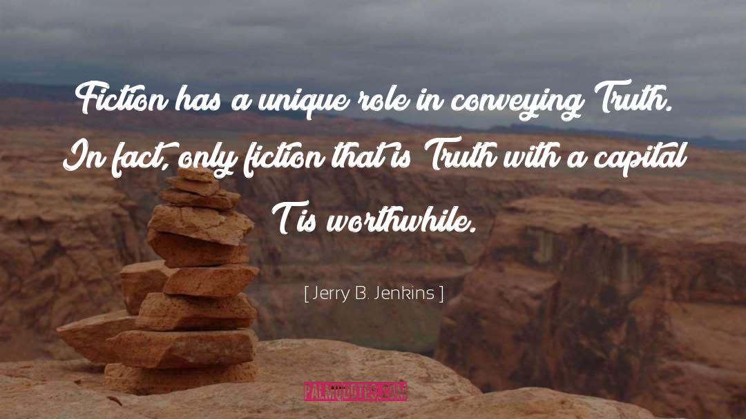 Conveying quotes by Jerry B. Jenkins