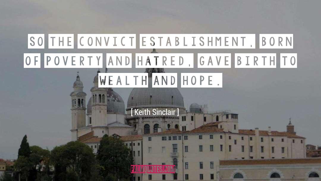 Convict quotes by Keith Sinclair