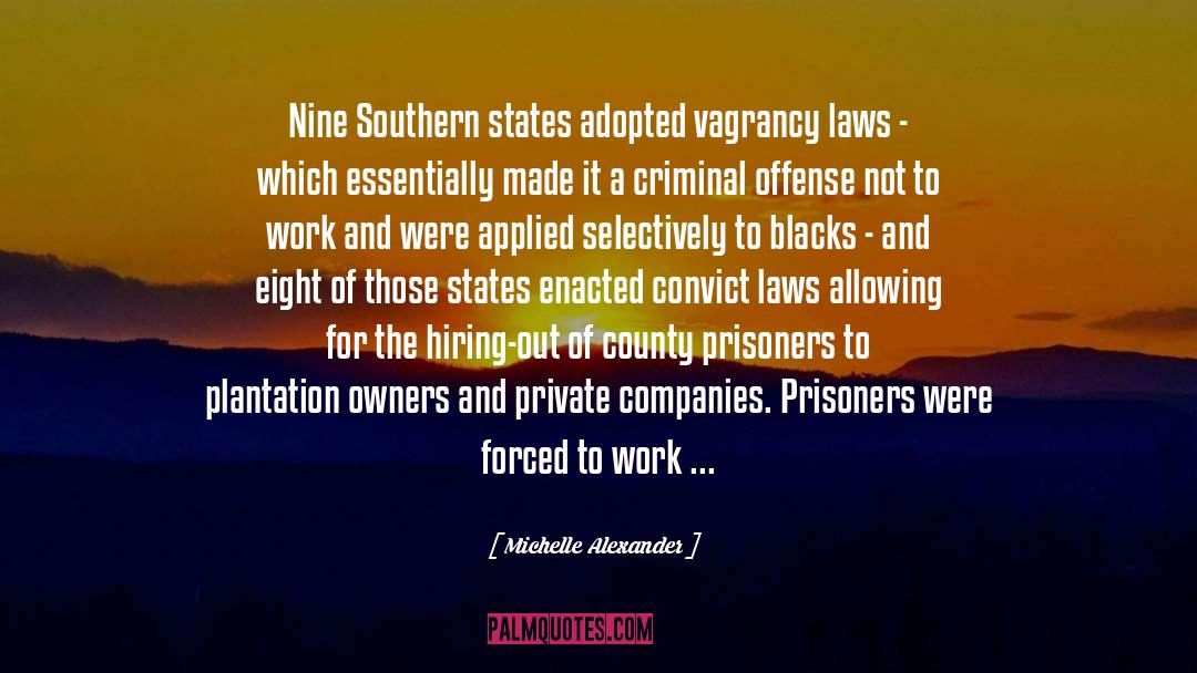 Convict quotes by Michelle Alexander