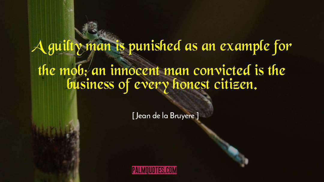 Convicted quotes by Jean De La Bruyere