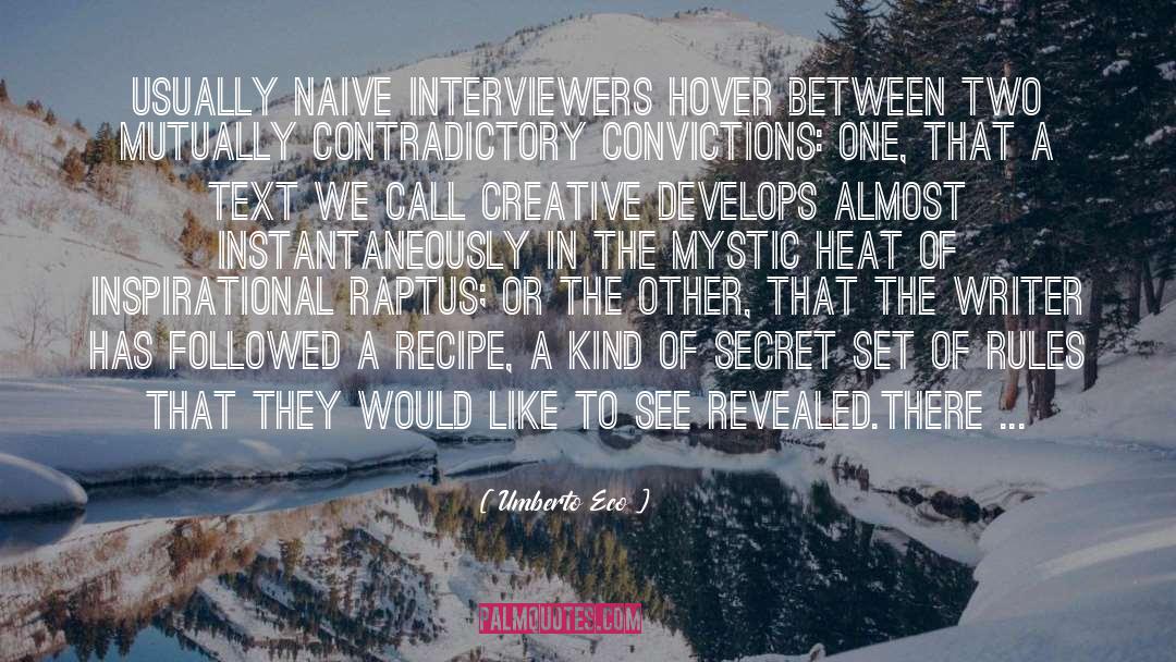 Convictions quotes by Umberto Eco