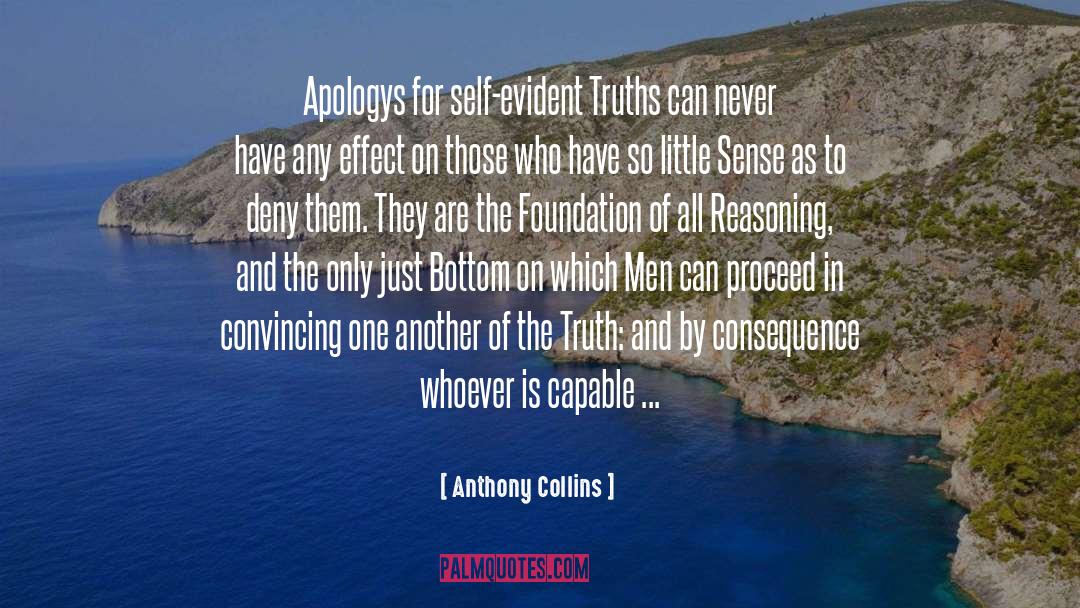 Convincing Yourself quotes by Anthony Collins