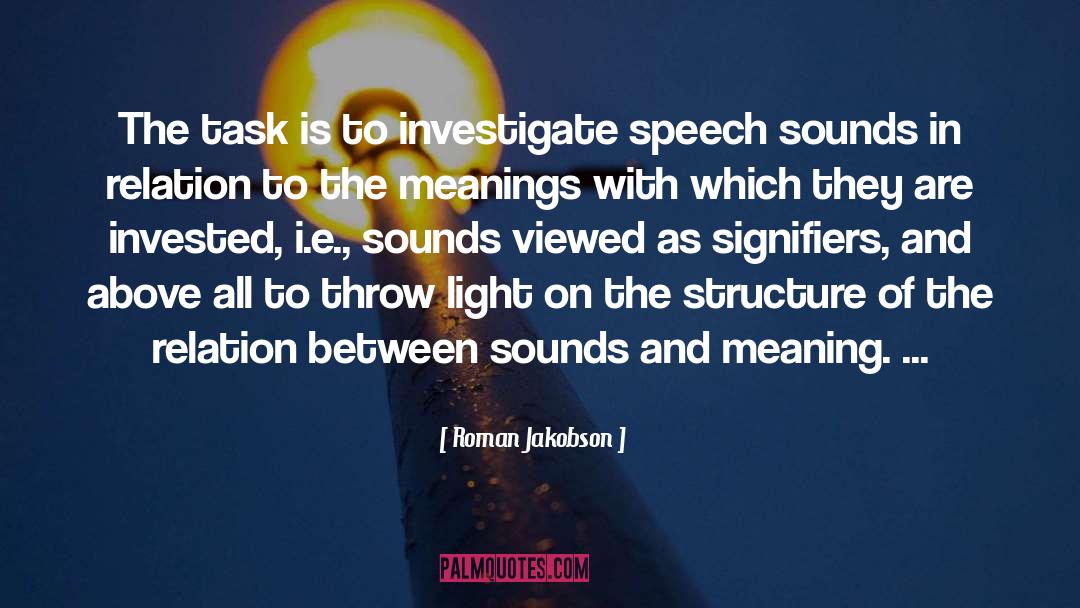 Convoluted Speech quotes by Roman Jakobson