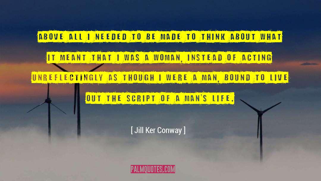 Conway quotes by Jill Ker Conway