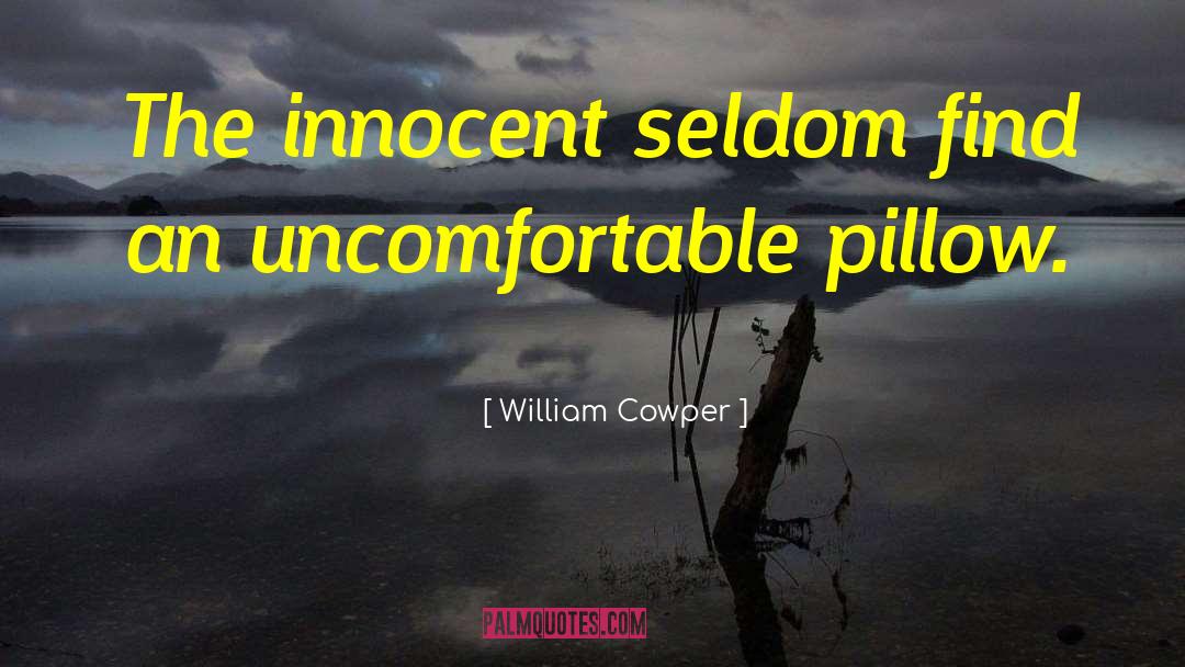 Coodle Pillow quotes by William Cowper