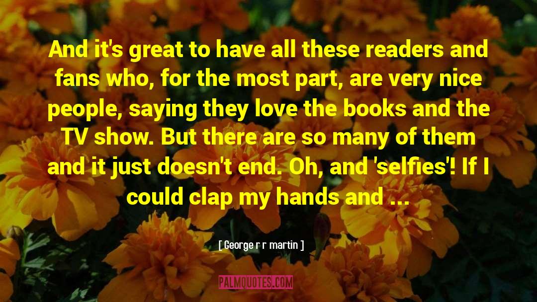 Cook And Love quotes by George R R Martin