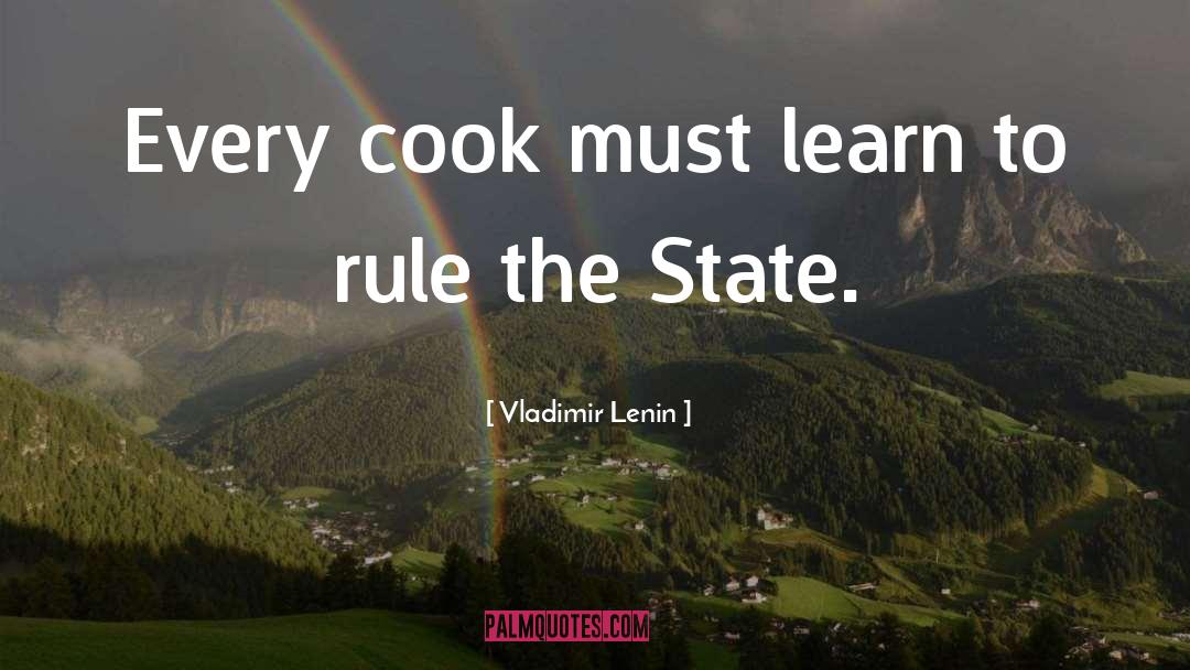 Cook quotes by Vladimir Lenin