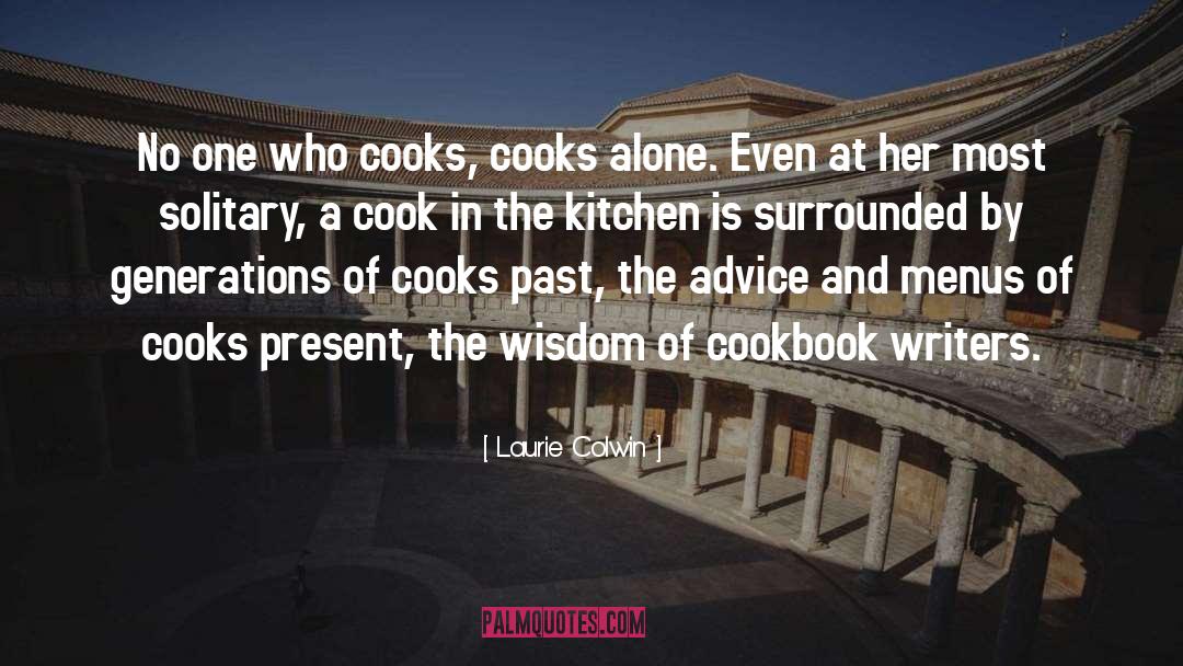 Cookbook quotes by Laurie Colwin